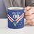Custom Cape Verde Football Ceramic Mug Tubaroes Azuis Make History - Wonder Print Shop