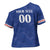Custom Cape Verde Football Cross Shoulder Shirt Tubaroes Azuis Make History - Wonder Print Shop