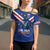 Custom Cape Verde Football Cross Shoulder Shirt Tubaroes Azuis Make History - Wonder Print Shop