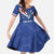 Custom Cape Verde Football Family Matching Mermaid Dress and Hawaiian Shirt Tubaroes Azuis Make History - Wonder Print Shop