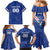 Custom Cape Verde Football Family Matching Mermaid Dress and Hawaiian Shirt Tubaroes Azuis Make History - Wonder Print Shop