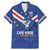 Custom Cape Verde Football Family Matching Mermaid Dress and Hawaiian Shirt Tubaroes Azuis Make History - Wonder Print Shop