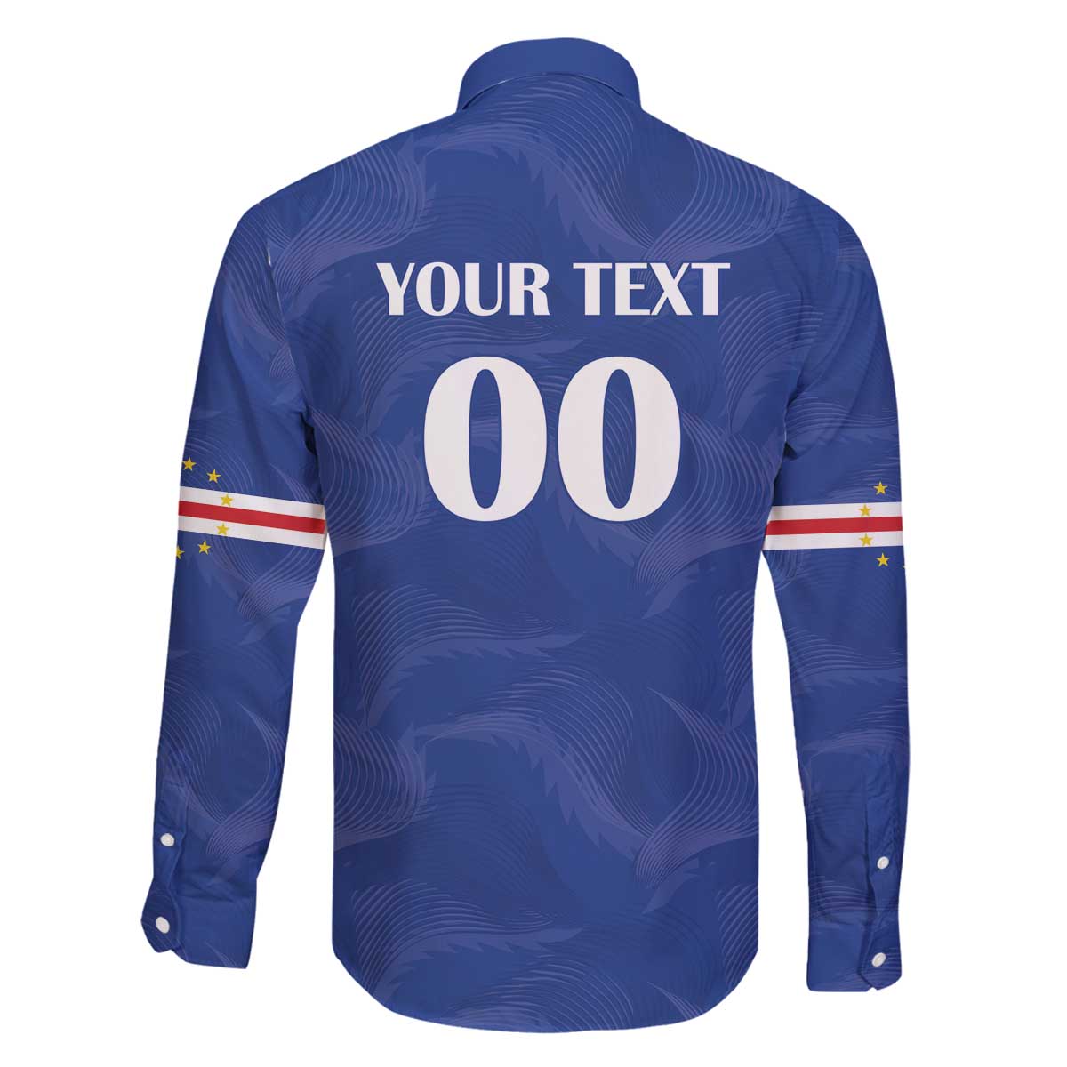 Custom Cape Verde Football Family Matching Off The Shoulder Long Sleeve Dress and Hawaiian Shirt Tubaroes Azuis Make History - Wonder Print Shop