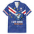 Custom Cape Verde Football Family Matching Puletasi and Hawaiian Shirt Tubaroes Azuis Make History - Wonder Print Shop