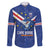 Custom Cape Verde Football Family Matching Puletasi and Hawaiian Shirt Tubaroes Azuis Make History - Wonder Print Shop