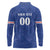 Custom Cape Verde Football Long Sleeve Polo Shirt Tubaroes Azuis Make History - Wonder Print Shop