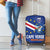 Cape Verde Football Luggage Cover Tubaroes Azuis Make History - Wonder Print Shop
