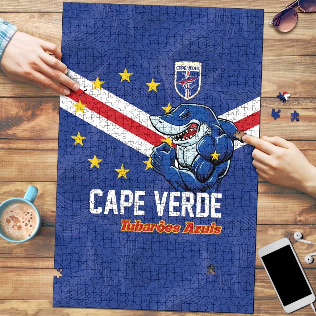 Cape Verde Football Puzzle Tubaroes Azuis Make History - Wonder Print Shop