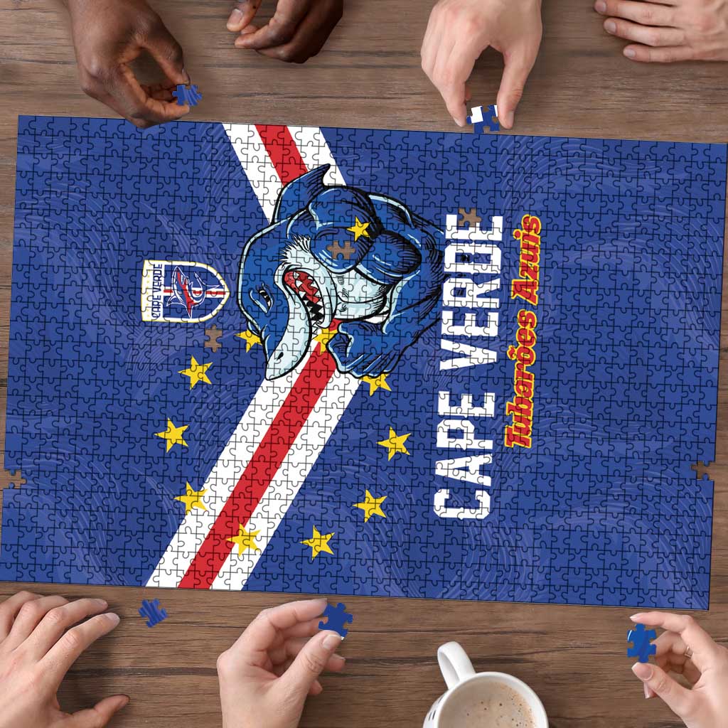 Cape Verde Football Puzzle Tubaroes Azuis Make History - Wonder Print Shop
