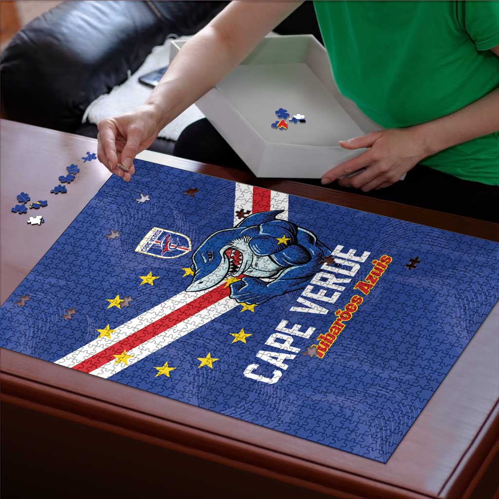 Cape Verde Football Puzzle Tubaroes Azuis Make History - Wonder Print Shop