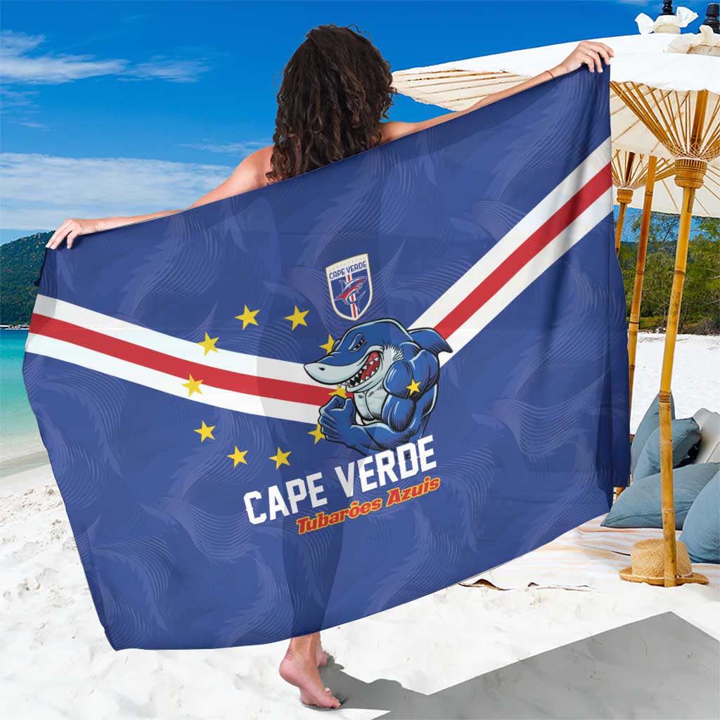 Cape Verde Football Sarong Tubaroes Azuis Make History - Wonder Print Shop
