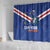 Cape Verde Football Shower Curtain Tubaroes Azuis Make History - Wonder Print Shop