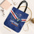 Cape Verde Football Tote Bag Tubaroes Azuis Make History - Wonder Print Shop
