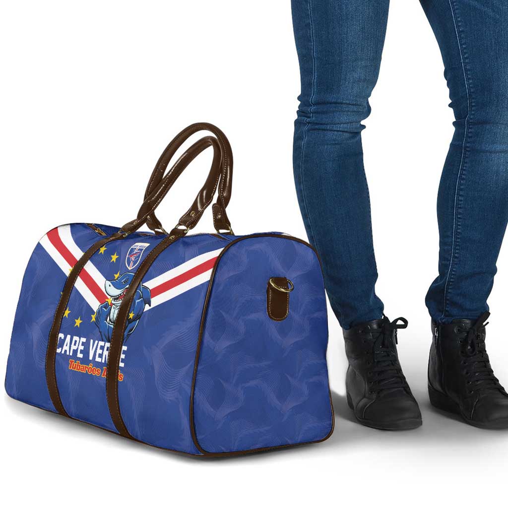 Cape Verde Football Travel Bag Tubaroes Azuis Make History - Wonder Print Shop