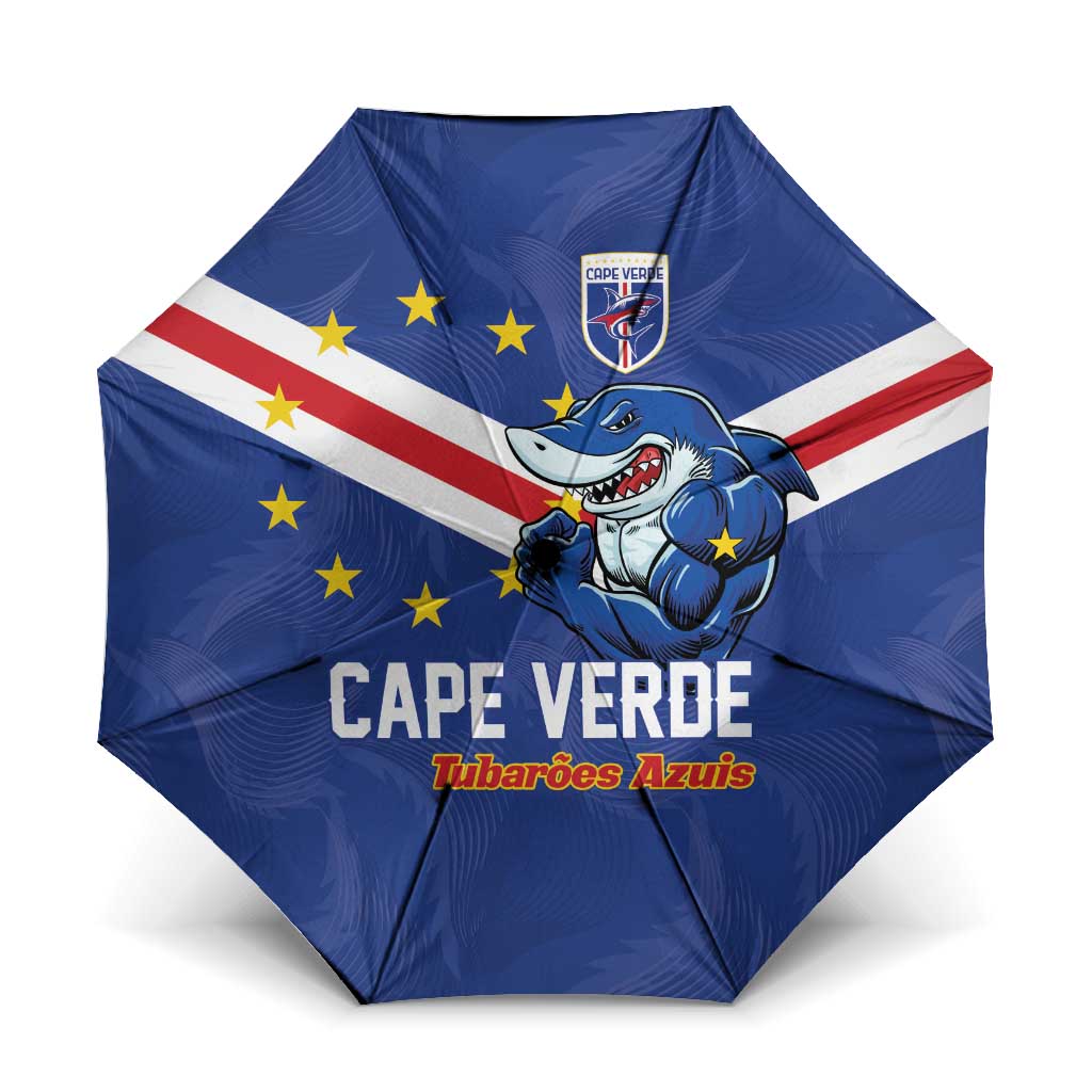 Cape Verde Football Umbrella Tubaroes Azuis Make History - Wonder Print Shop