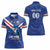 Custom Cape Verde Football Women Polo Shirt Tubaroes Azuis Make History - Wonder Print Shop