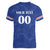 Custom Cape Verde Football Women V-Neck T-Shirt Tubaroes Azuis Make History - Wonder Print Shop