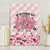 In October We Wear Pink Canvas Wall Art Pink Pretty Bow Pastel Gingham - Wonder Print Shop