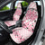 In October We Wear Pink Car Seat Cover Pink Pretty Bow Pastel Gingham - Wonder Print Shop