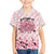 Personalized In October We Wear Pink Kid Hawaiian Shirt Pink Pretty Bow Pastel Gingham - Wonder Print Shop