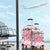 In October We Wear Pink Luggage Cover Pink Pretty Bow Pastel Gingham - Wonder Print Shop