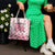 In October We Wear Pink Tote Bag Pink Pretty Bow Pastel Gingham - Wonder Print Shop