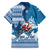 Custom Louisiana Christmas Family Matching Off Shoulder Maxi Dress and Hawaiian Shirt Santa Claus Riding Motorcycle With Pelican - Wonder Print Shop