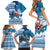 Custom Louisiana Christmas Family Matching Short Sleeve Bodycon Dress and Hawaiian Shirt Santa Claus Riding Motorcycle With Pelican - Wonder Print Shop