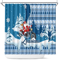 custom-louisiana-christmas-shower-curtain-santa-claus-riding-motorcycle-with-pelican