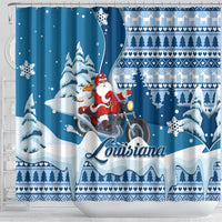 custom-louisiana-christmas-shower-curtain-santa-claus-riding-motorcycle-with-pelican