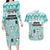 Custom Cat Christmas Couples Matching Long Sleeve Bodycon Dress and Hawaiian Shirt Cat With Snowman In Winter Scene - Wonder Print Shop