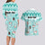 Custom Cat Christmas Couples Matching Long Sleeve Bodycon Dress and Hawaiian Shirt Cat With Snowman In Winter Scene - Wonder Print Shop