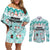 Custom Cat Christmas Couples Matching Off Shoulder Short Dress and Long Sleeve Button Shirt Cat With Snowman In Winter Scene - Wonder Print Shop