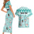 Custom Cat Christmas Couples Matching Short Sleeve Bodycon Dress and Hawaiian Shirt Cat With Snowman In Winter Scene - Wonder Print Shop