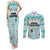 Custom Cat Christmas Couples Matching Tank Maxi Dress and Long Sleeve Button Shirt Cat With Snowman In Winter Scene - Wonder Print Shop
