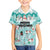 Custom Cat Christmas Family Matching Off Shoulder Long Sleeve Dress and Hawaiian Shirt Cat With Snowman In Winter Scene - Wonder Print Shop