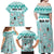 Custom Cat Christmas Family Matching Off Shoulder Maxi Dress and Hawaiian Shirt Cat With Snowman In Winter Scene - Wonder Print Shop