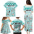 Custom Cat Christmas Family Matching Puletasi Dress and Hawaiian Shirt Cat With Snowman In Winter Scene - Wonder Print Shop