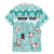 Custom Cat Christmas Family Matching Puletasi Dress and Hawaiian Shirt Cat With Snowman In Winter Scene - Wonder Print Shop
