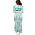 Custom Cat Christmas Family Matching Puletasi Dress and Hawaiian Shirt Cat With Snowman In Winter Scene - Wonder Print Shop