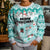 Custom Cat Christmas Kid Ugly Christmas Sweater Cat With Snowman In Winter Scene - Wonder Print Shop