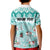 Custom Cat Christmas Kid Polo Shirt Cat With Snowman In Winter Scene - Wonder Print Shop