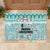 Custom Cat Christmas Rubber Doormat Cat With Snowman In Winter Scene - Wonder Print Shop