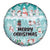 Custom Cat Christmas Spare Tire Cover Cat With Snowman In Winter Scene - Wonder Print Shop