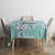 Custom Cat Christmas Tablecloth Cat With Snowman In Winter Scene - Wonder Print Shop
