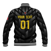 Custom Antigua and Barbuda Cricket Baseball Jacket Falcons Flying High - Wonder Print Shop