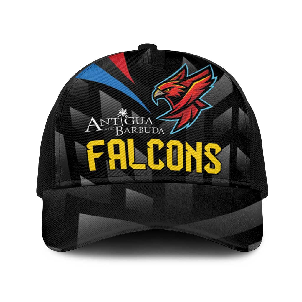 Antigua and Barbuda Cricket Baseball Net Cap Falcons Flying High - Wonder Print Shop