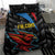 Antigua and Barbuda Cricket Bedding Set Falcons Flying High - Wonder Print Shop