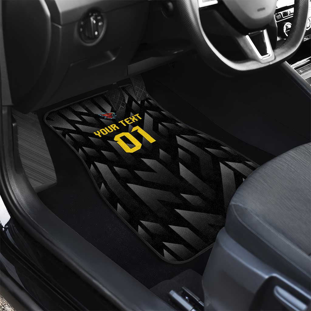 Antigua and Barbuda Cricket Car Mats Falcons Flying High - Wonder Print Shop