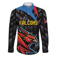 Custom Antigua and Barbuda Cricket Family Matching Puletasi and Hawaiian Shirt Falcons Flying High - Wonder Print Shop